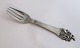 H. C. Andersen Abenteurgabel. Silberbesteck. Der Schweinehirt. Silber (830). Länge 15 cm.