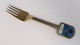 Michelsen. Weihnachtsgabel. 1977. Sterling (925). Design Poul Hanmann