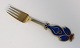 Michelsen. Weihnachtsgabel. 1974. Sterling (925). Design Carl-Henning Pedersen