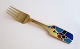 Michelsen. Weihnachtsgabel. 1990. Sterling (925). Design Pia Schutzmann
