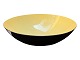 Krenit Large and rare bright yellow krenit bowl 38.5 cm.