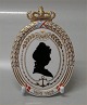 Royal 
Copenhagen 
Plague RC Royal 
commemorative 
plate silhuette 
RC-S 3 Princess 
Marie 
(1865-1909) ...
