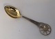 Michelsen. Weihnachtslöffel. 1942. Sterling (925). Design Ib Lunding