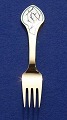 Michelsen Weihnachten Löffel & Gabeln aus dänisch vergoldet Sterling Silber. Anton Michelsen ...
