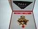 Georg Jensen 
2003 Christmas 
turmoil 
24 Carat gold 
leaf plated 
brass. 
Design 
Ann-Sofi ...
