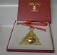 1986 Georg 
Jensen Juleuro 
Messing med 24 
karat bladguld. 
I orginal box. 
I hel og fin 
stand. ...
