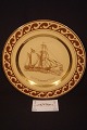 Schiff Platte 
Ketsch Dorothea 
von Kopenhagen 
von 1807 Scene 
Nr. 7
