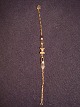 Armbänder
Gold 9 Karat 
375
verziert mit 3 
Zirkonia Länge 
18,5 cm
