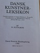Text zug&auml;nglich auf D&auml;nische Bestellnummer: bø-Dansk Kunstner-Leksikon