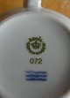 Liselund mørkeblå porcelæn fra Royal Copenhagen, sæt kaffekopper 072/073.