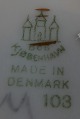 Möwe mit Gold dänisch Geschirr, Grosse Kaffeetasse oder Teetasse Nr. 103 ohne Unter.