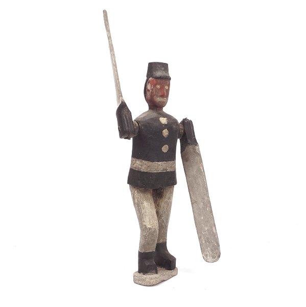 Swedish "Windman" with arms in shape of propellors. Sweden circa 1900. H: 32cm