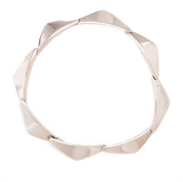 Hans Hansen Sterlingsilber Armband "Peak". L: 24cm